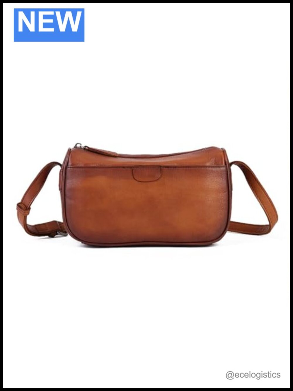 Women's Leather Crossbody Bag Adjustable Strap Handbag Purse